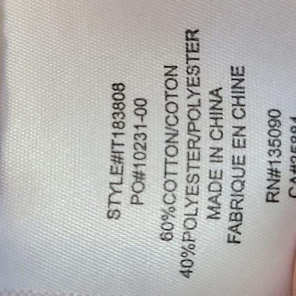 OP White Polo Shirt with Blue Label - Picture 6 of 8